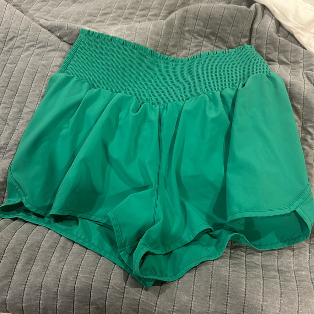 Green Women's Shorts
